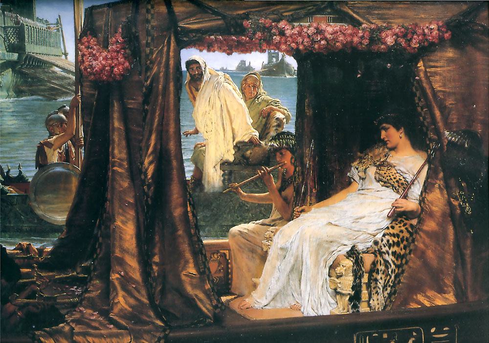 Sir Lawrence Alma-Tadema Antony and Cleopatra